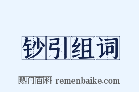 钞引组词是什么意思的图片